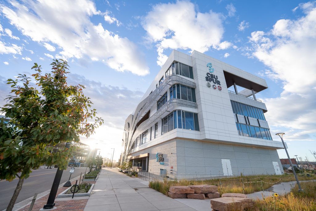 CSU Spur Hydro building image from the northwest corner